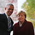 Trump election: Obama meets Merkel on farewell visit to Germany