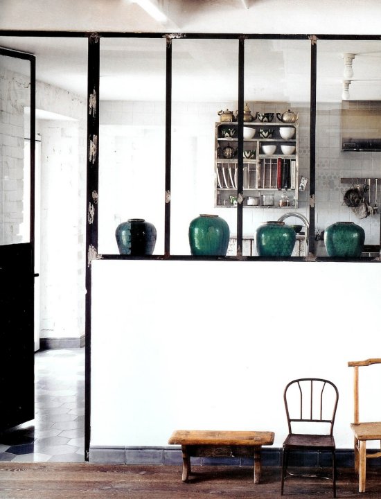 An industrial white home, Umbria Italy Designed by Paola Navone