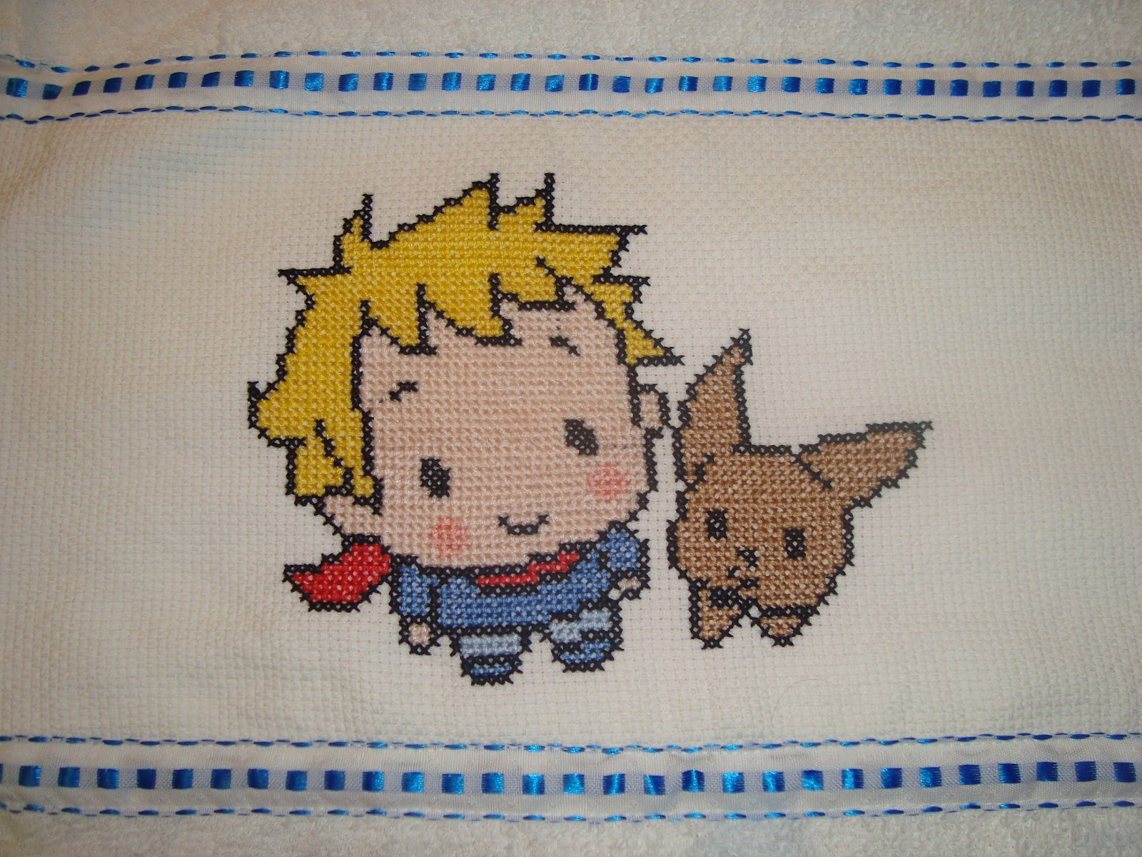 Pinturas e Ponto Cruz da Cris: Pequeno Príncipe