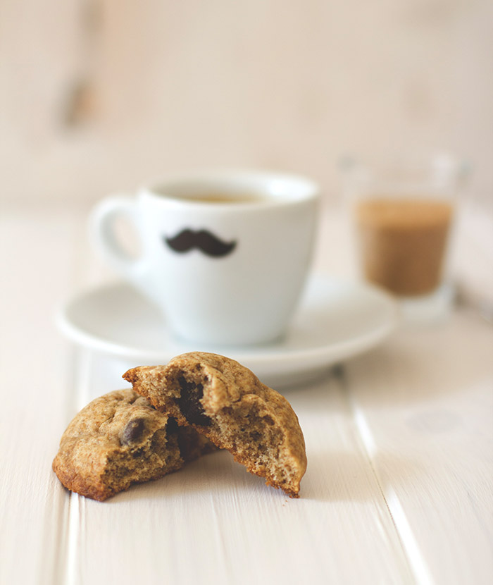 Espresso-Cookies mit Mokkabohnen