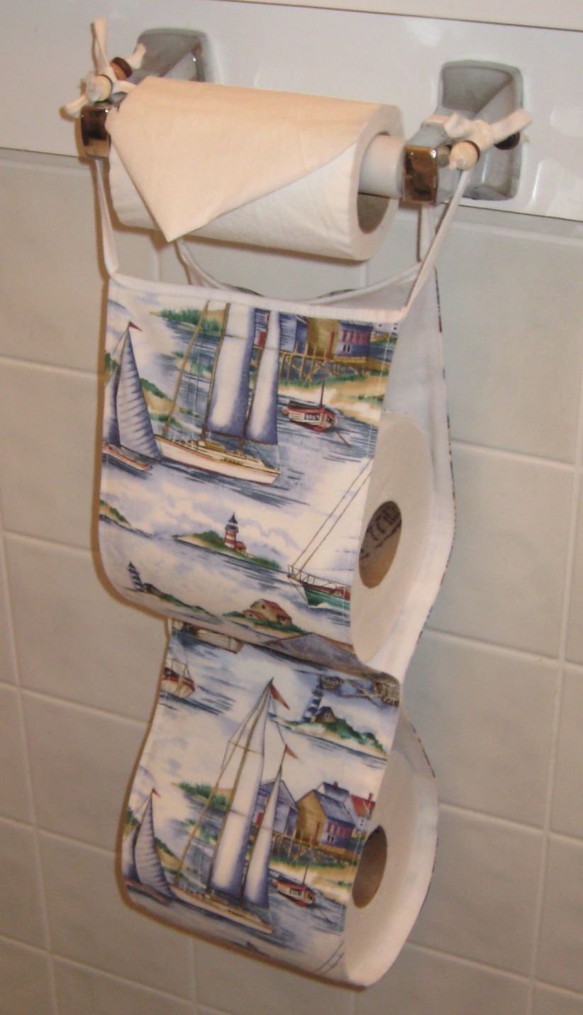 Red Write Returning More A Toilet Paper Holder!