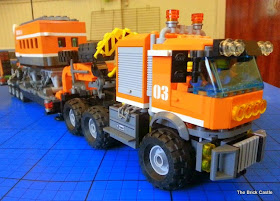 LEGO brick Articulated trailer lorry