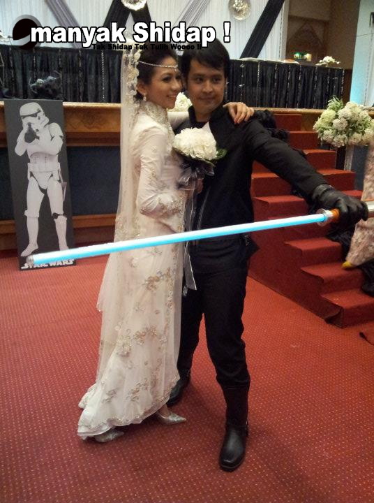 Star Wars wedding in Malaysia. Source