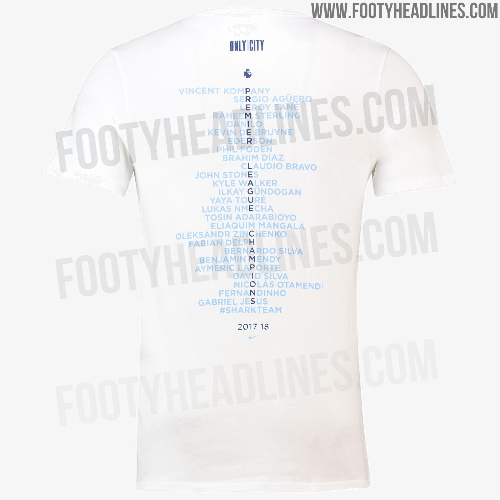 man city champions t shirt