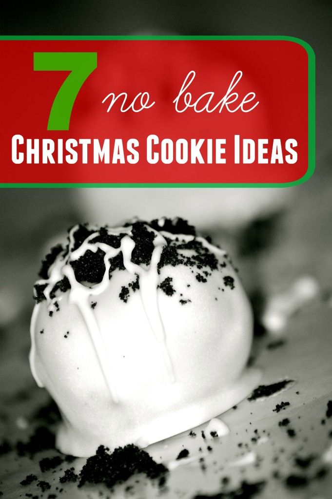 Holidays Blog: 7 No Bake Christmas Cookies...I'm gathering idea for an