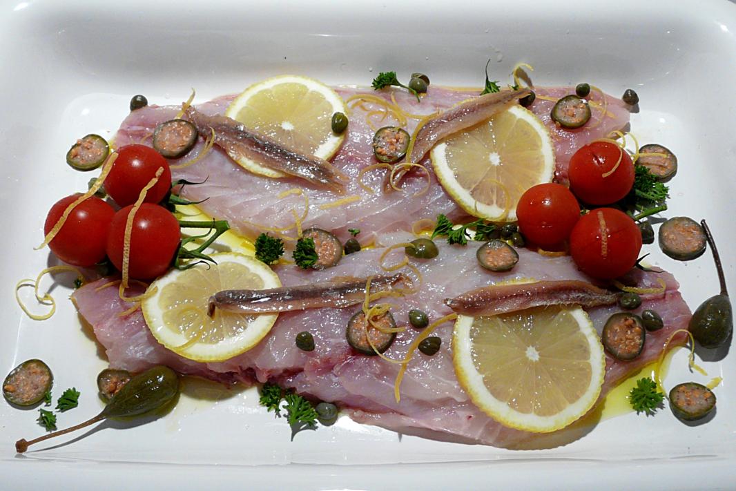 Kulinarische Welten zu Fisch- und Meeresfrucht: Dorade „cucina ...