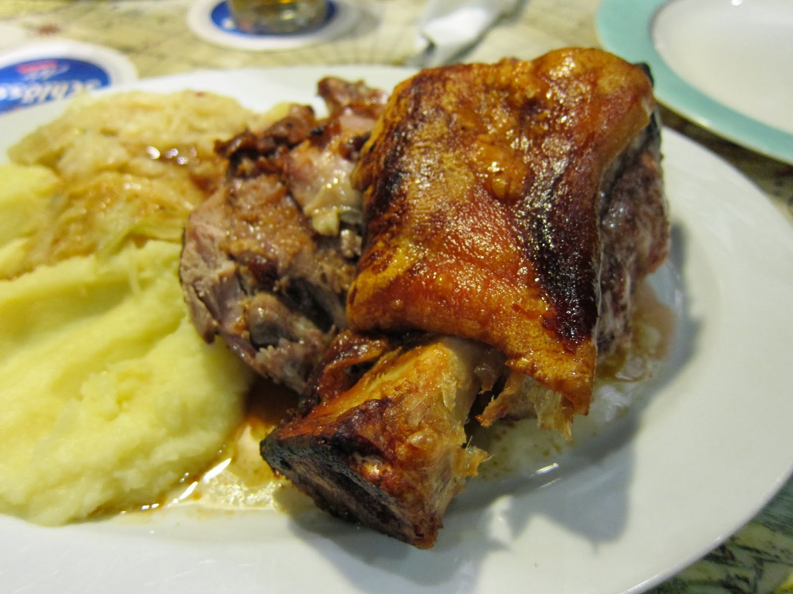 German Roast Knuckle Dusseldorf, Germany