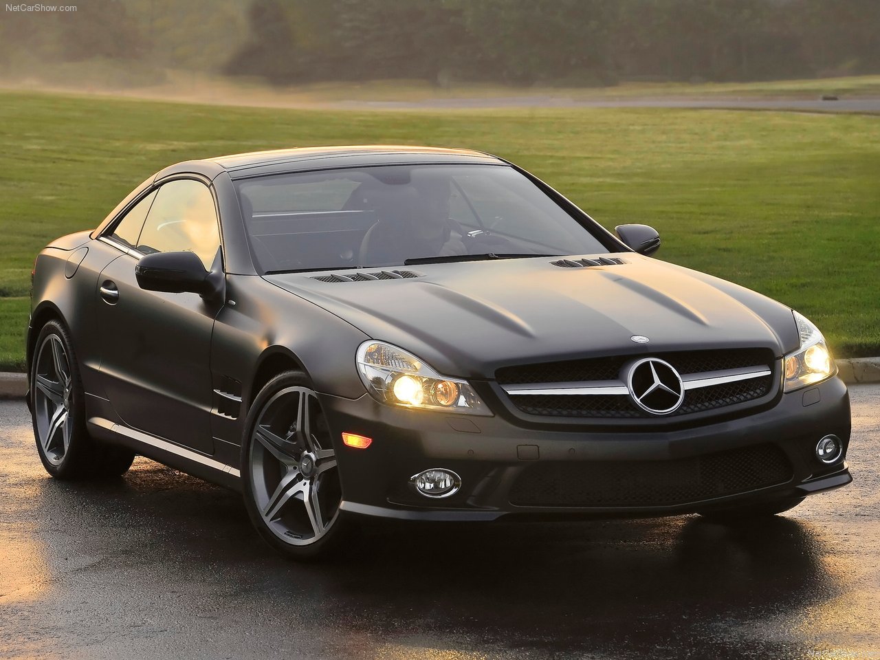 Mercedes sl550 night edition #5