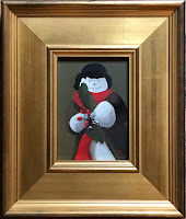 Happy Snowman 5" x 7"