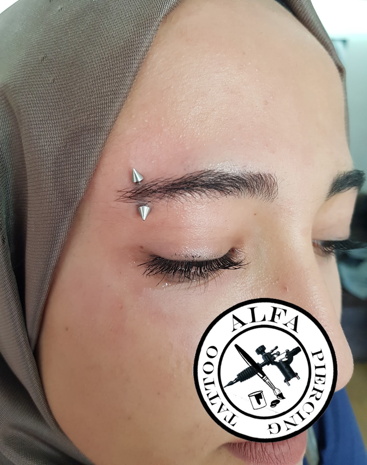 Titanyum Yatay Kas Piercing Titanium Horizontal Eyebrow Piercing Piercing Tattoo Piercing