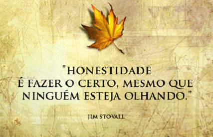 Blog da Bia: HONESTIDADE
