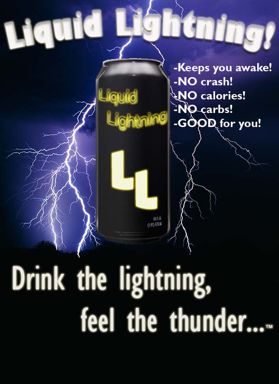 Katie Schlotfeldt Blog Advertising Project Liquid Lightning Energy Drink