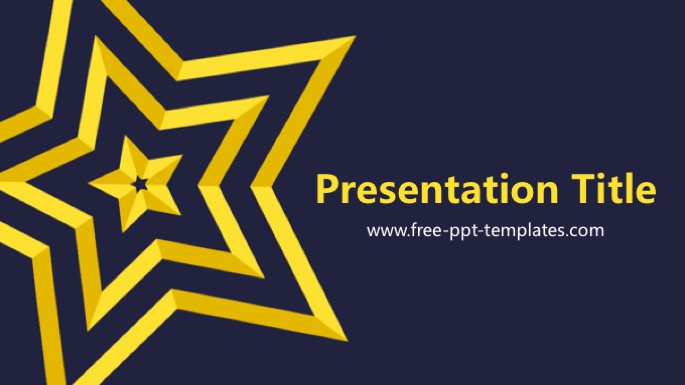 star powerpoint template star ppt background
