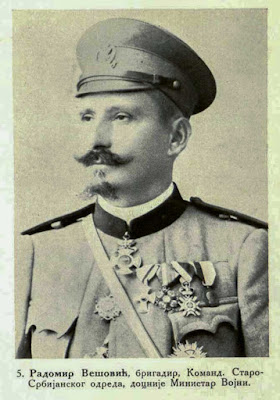 Radomir Vesović, general Commandant of the  Stara Srbija division, later Minister of war