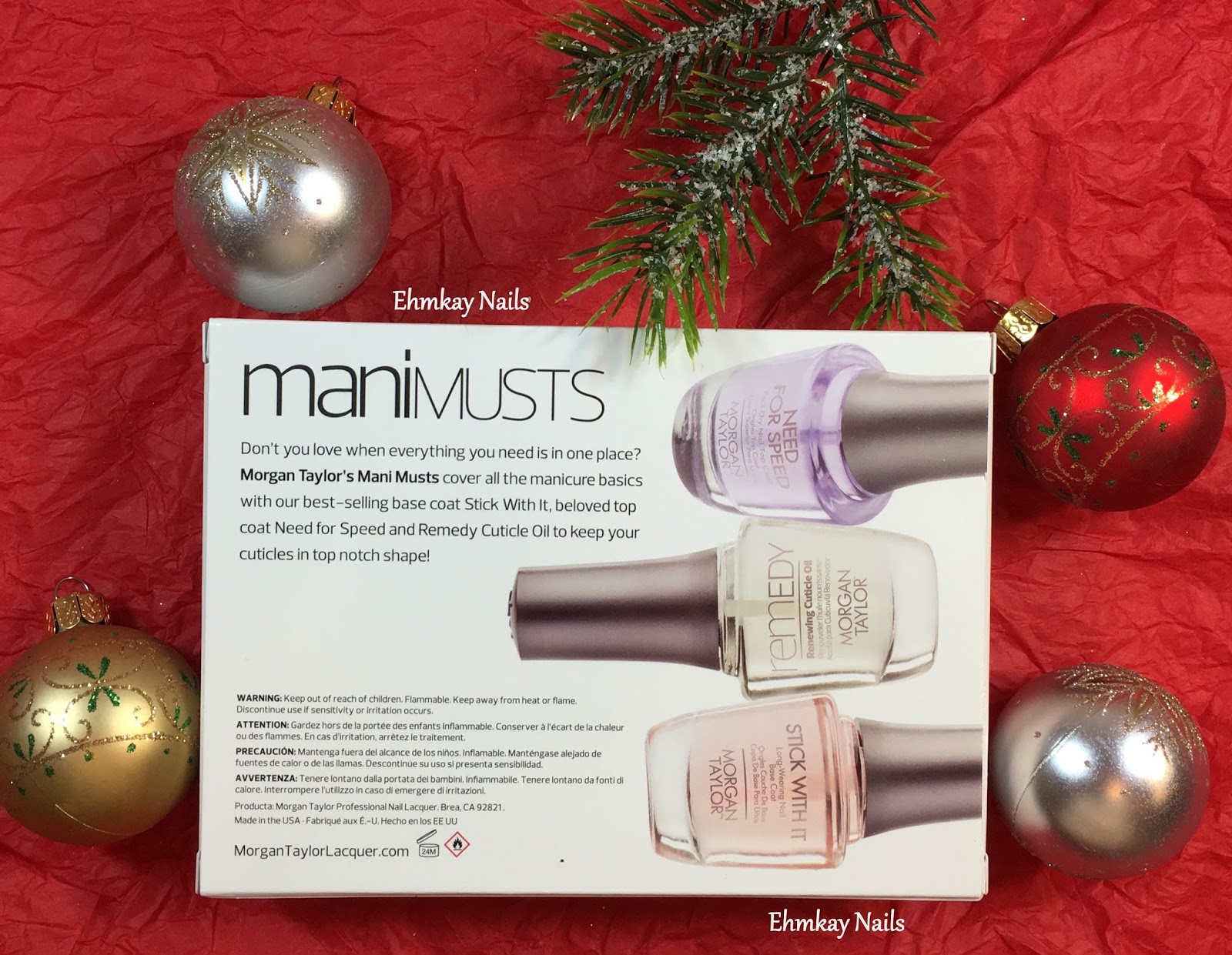 ehmkay nails Taylor Holiday Gift Set Gift Guide