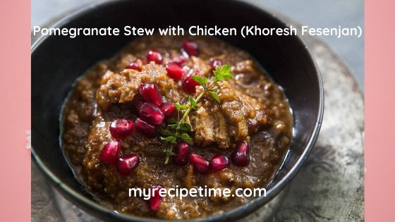 Pomegranate Stew with Chicken (Khoresh Fesenjan) Pomegranate Stew with Chicken (Khoresh Fesenjan)