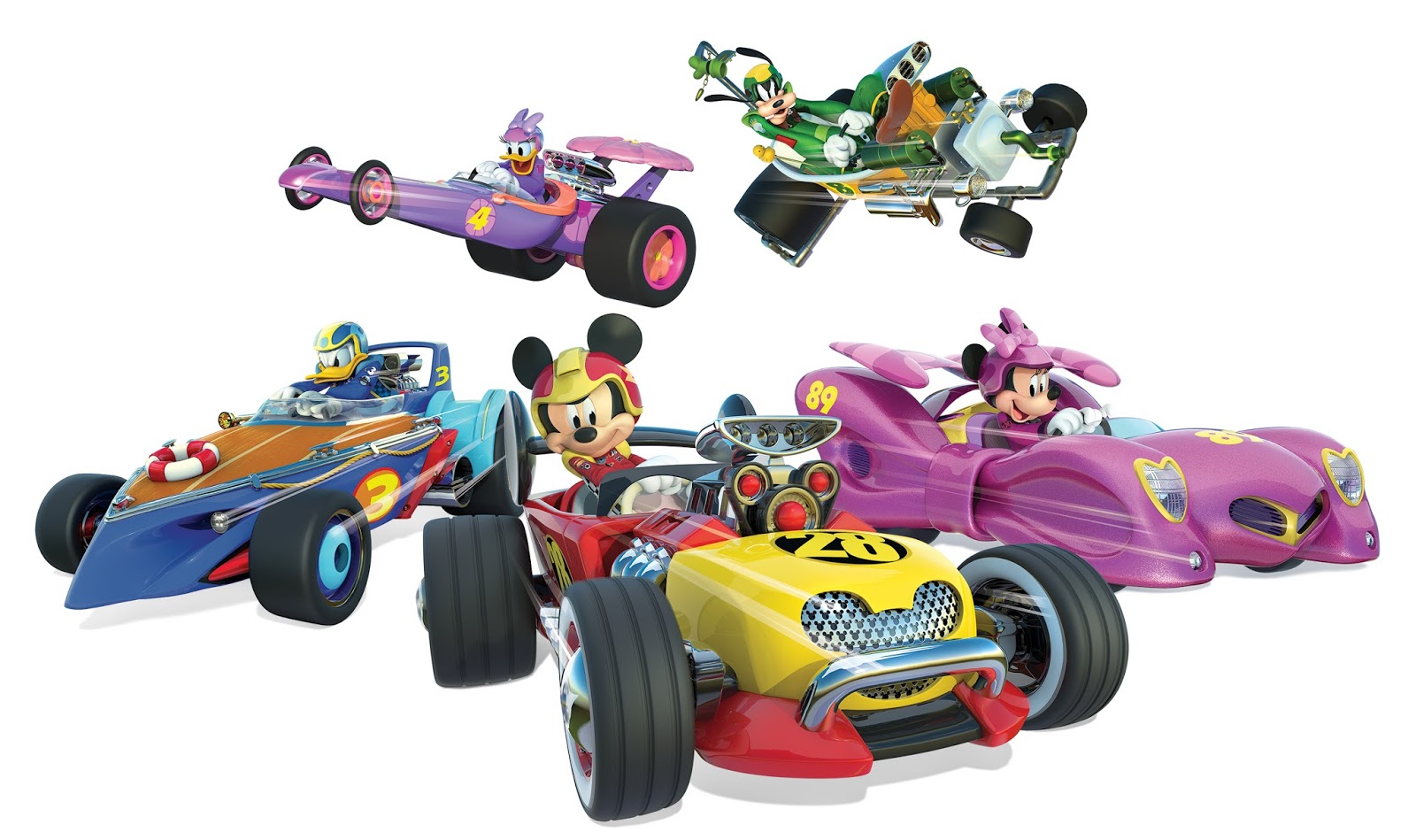 MICKEY MOUSE AND THE GANG REV UP FOR THE LATEST ACTION