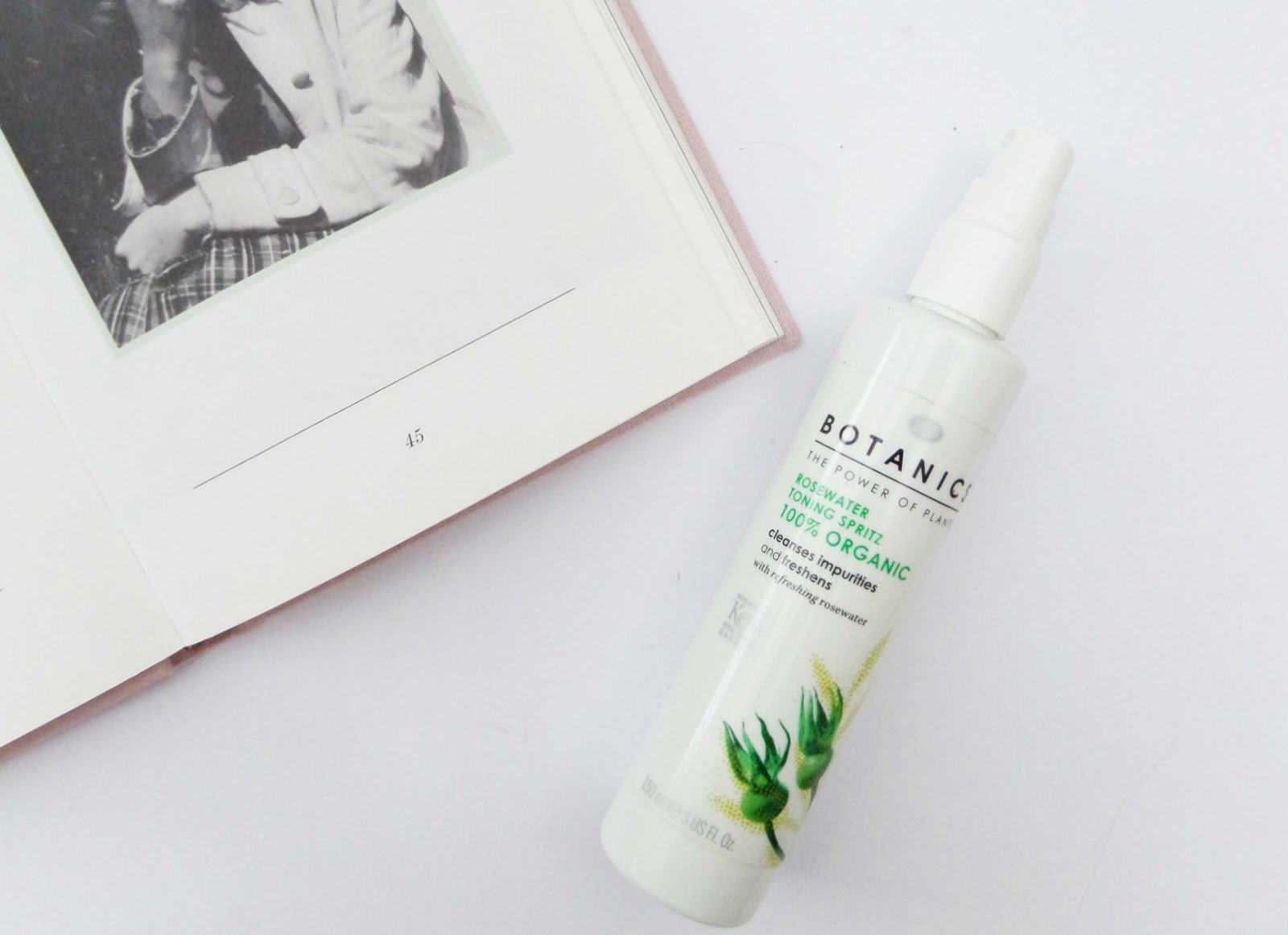 Boots Botanics Organic Rosewater Toning Spritz Mascara and Maltesers