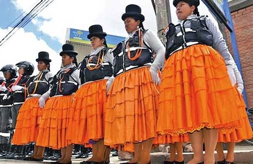 Las Cholitas Viales de El Alto actuarán en su propia película