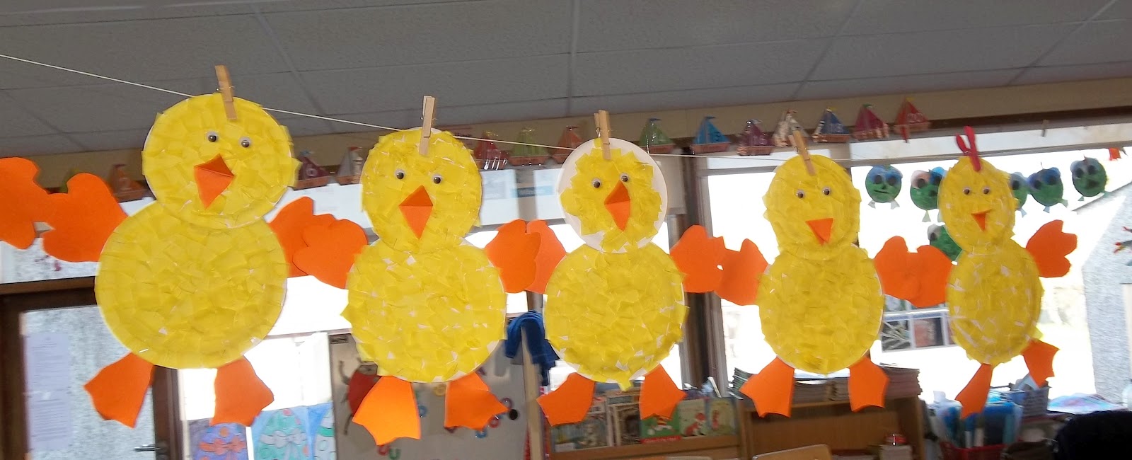 Art, Music and Drama Page Easter art in Senior infants