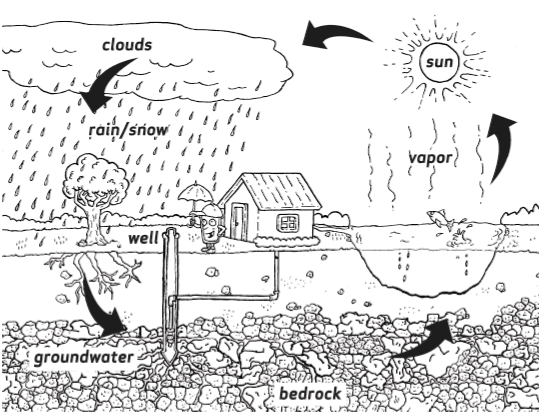 ZALINK 4: The process of occurrence of rain