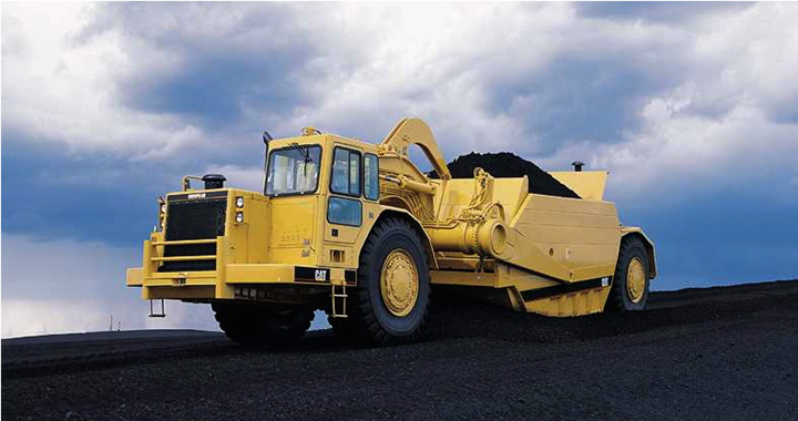 Caterpillar 657g скрепер