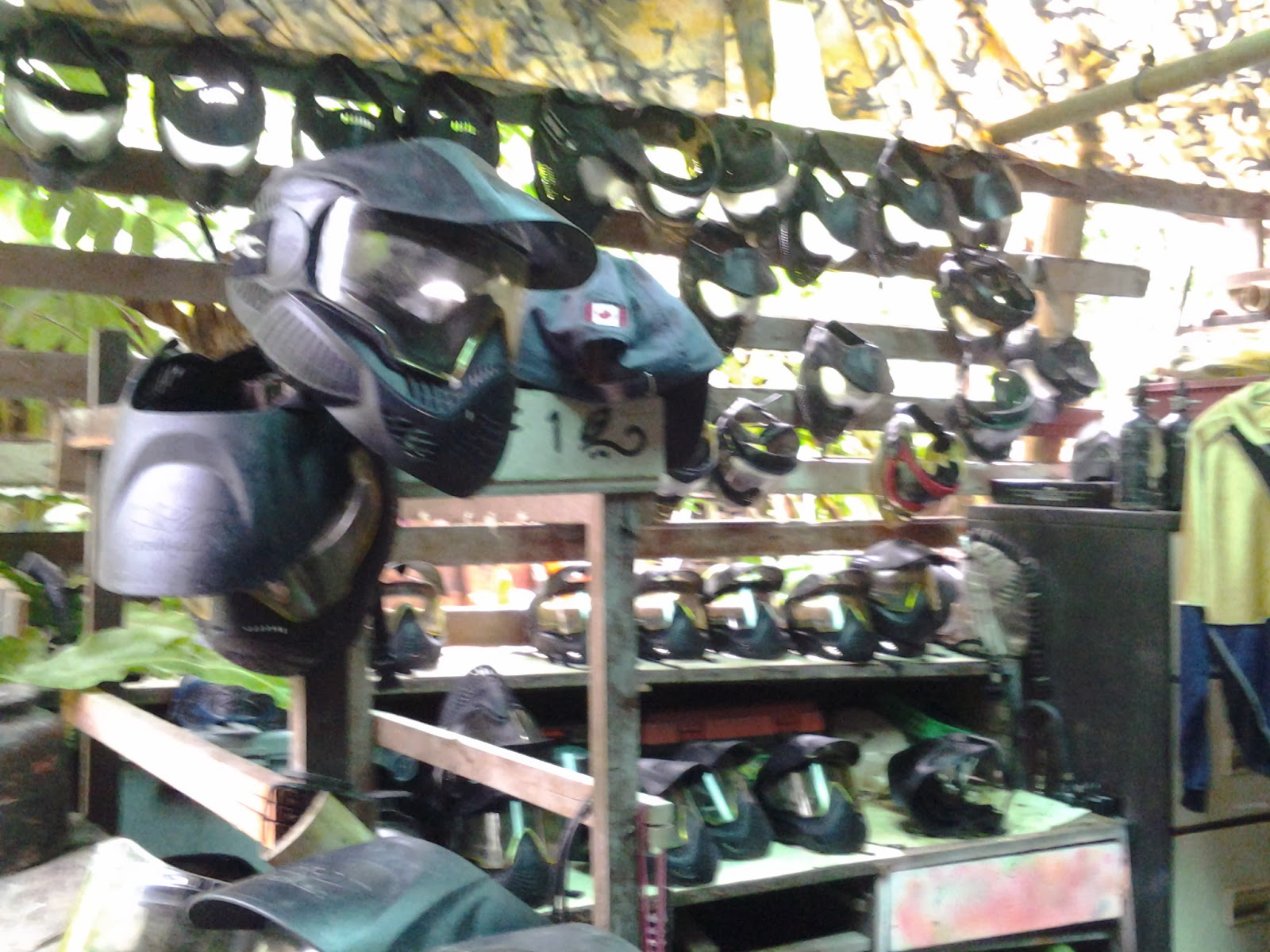 MAIN PAINTBALL DI KEM ISI RIMBA KEMENSAH MY LIFE THROUGH YOUR LENS