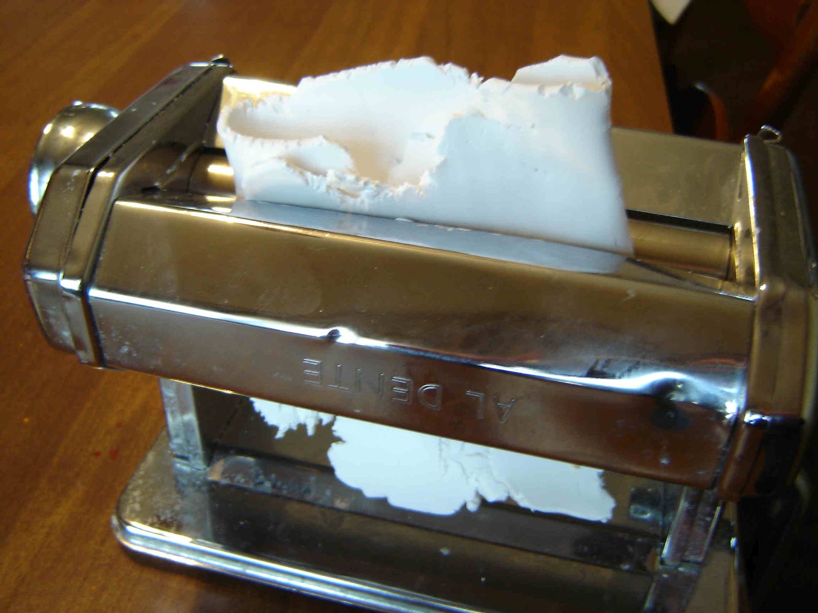 LetterDesignBlog STEP 1 Preparing polymer clay for casting molds