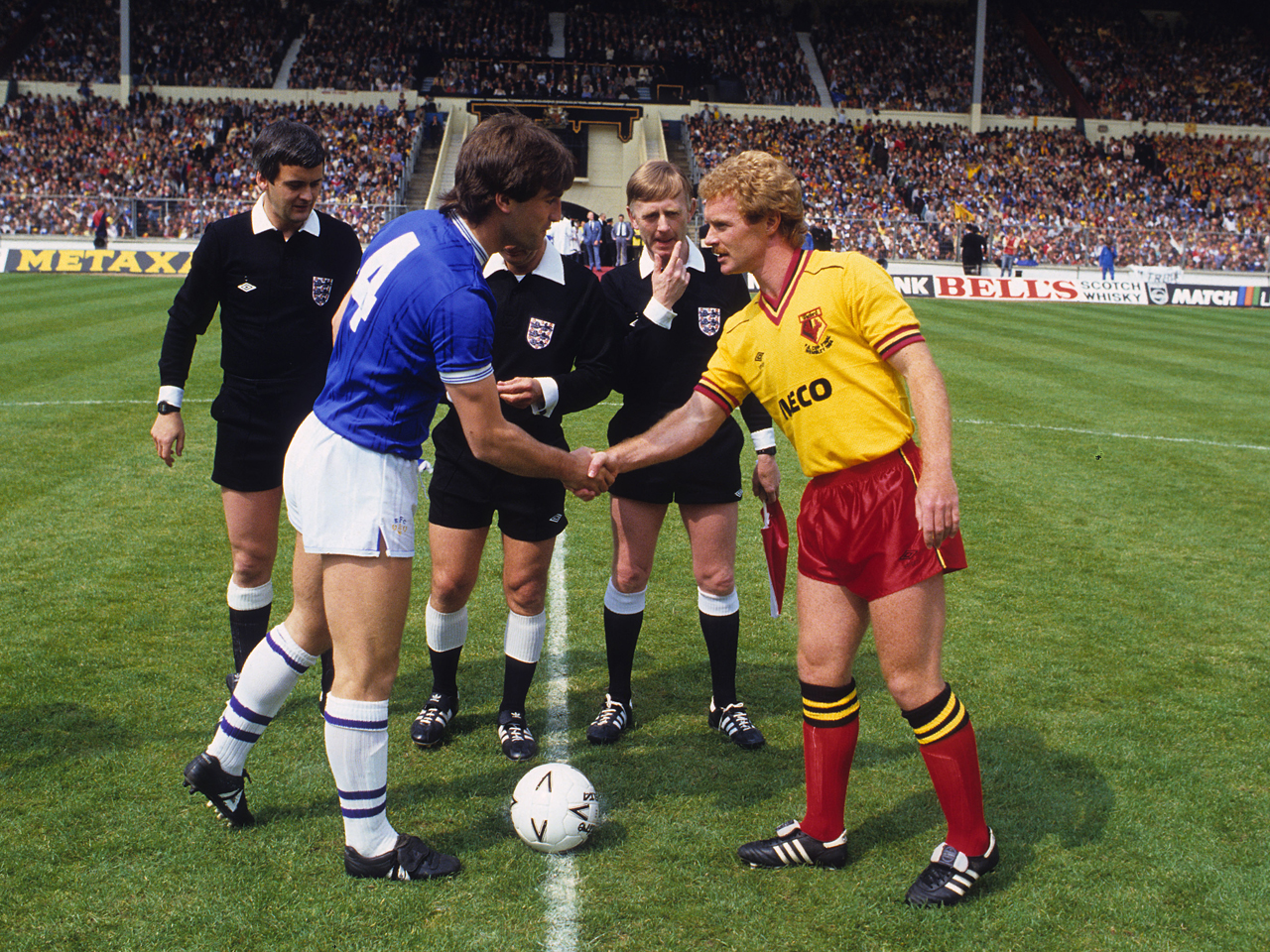 FA CUP FINAL 1984. Everton vs Watford.