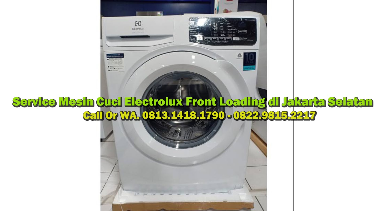 Service Mesin Cuci Electrolux di Jakarta Selatan