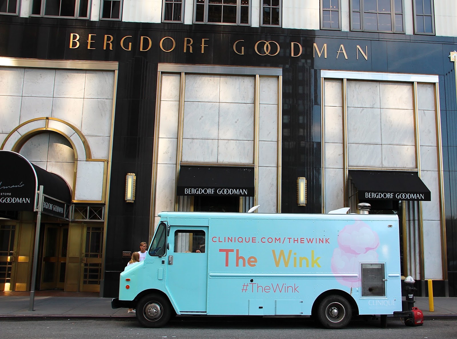 fashionably petite Clinique Celebrates the Launch of The Wink Stop