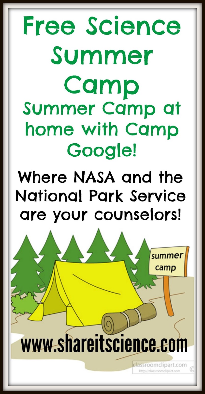 Share it! Science Free Science Activities For All with Camp Google!