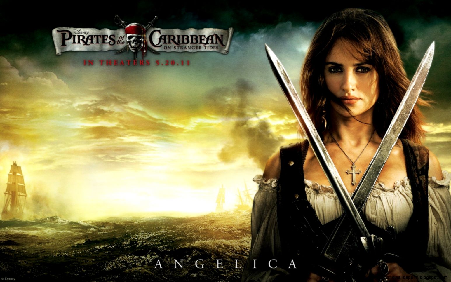 Penelope Cruz in Pirates Of The Caribbean 4 Wallpapers  HD Wallpapers