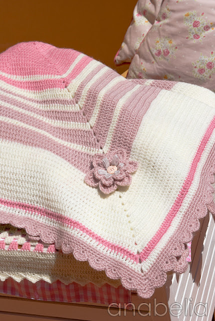 Baby blanket Sara by Anabelia