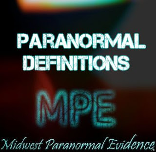 Paranormal Definitions