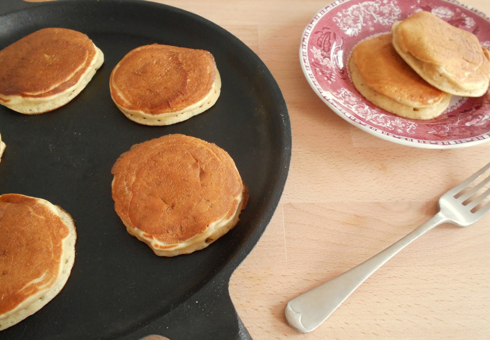 Vanilla and Brown Butter Pancakes