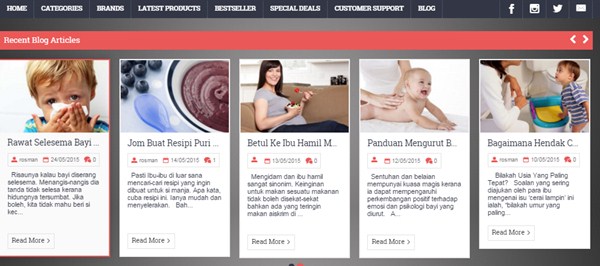 tips menarik dari the baby store