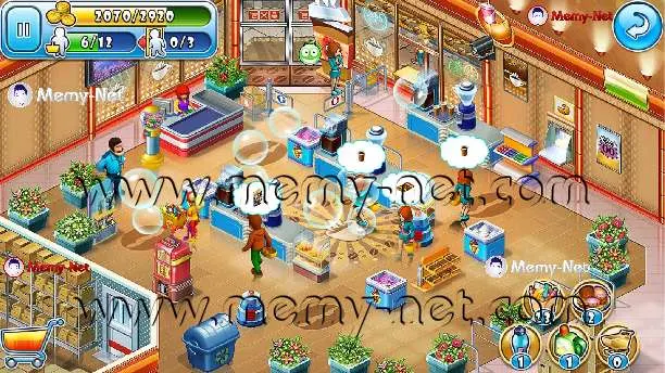 Download Free Game (Supermarket Mania) full version without ads for Android and iPhone and Windows Phone