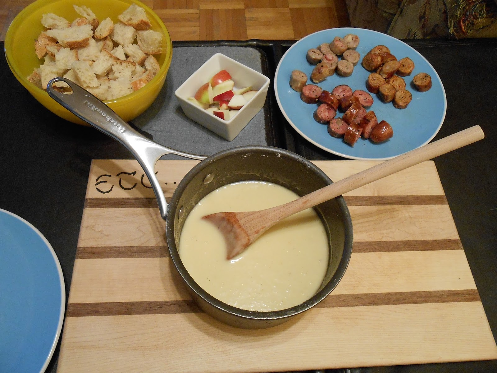 Eat cook and love Fondue au fromage suisse