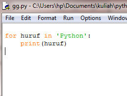 DuniaInfo: Perulangan FOR dan WHILE Pada Phyton