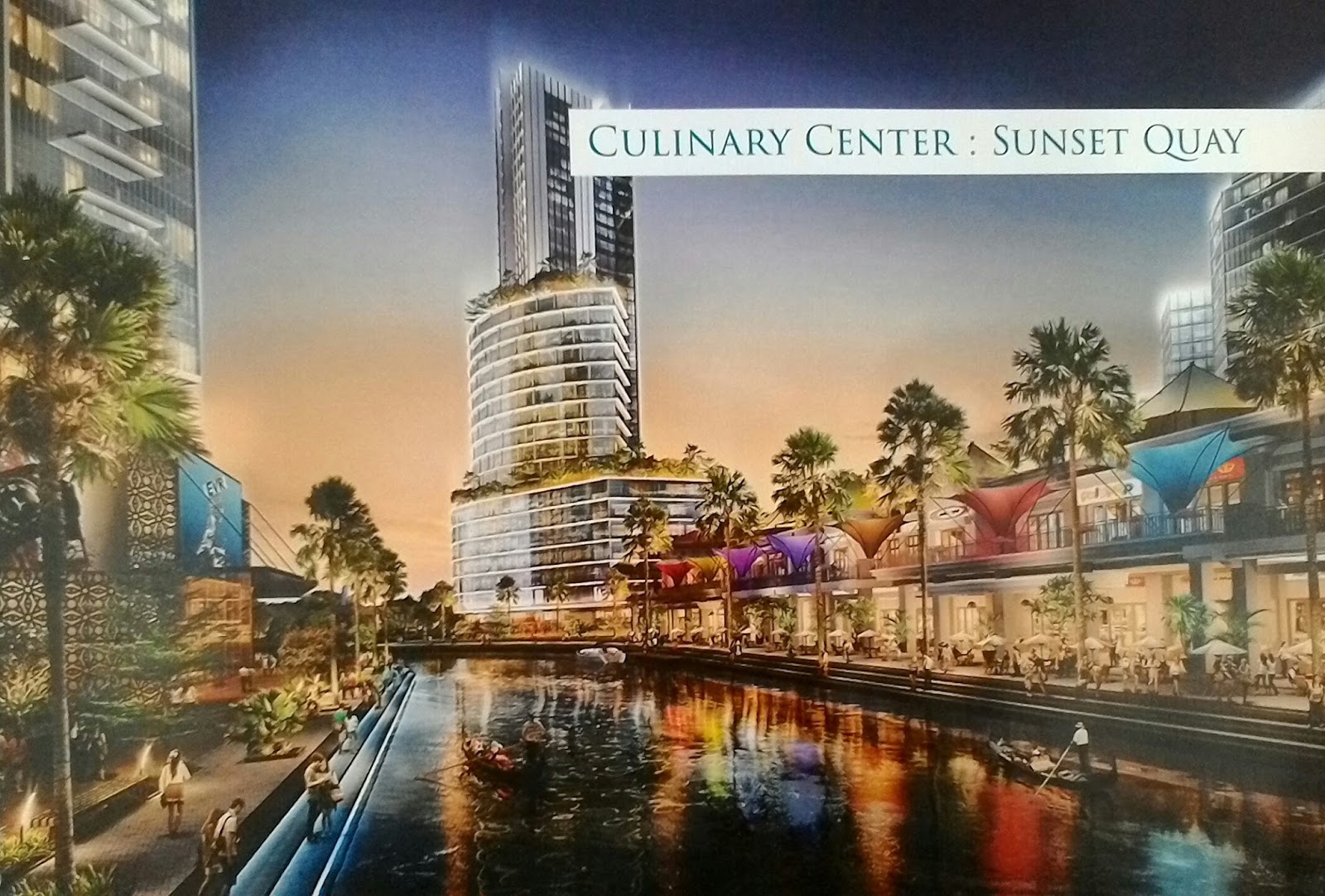 Investasi Properti Makassar: CitraLand Losari, Sunset Quay. Culinary