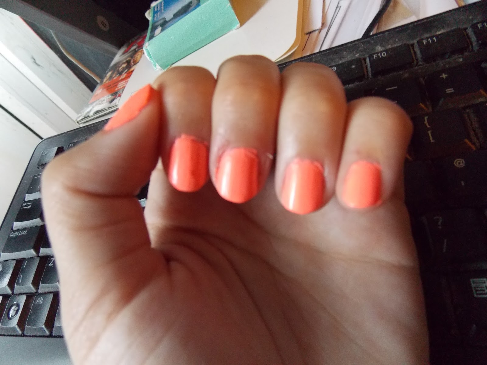 Angie Cupcake Reviews Color Club Reign in Spain nail polish