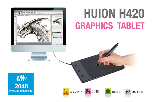 Huion h420