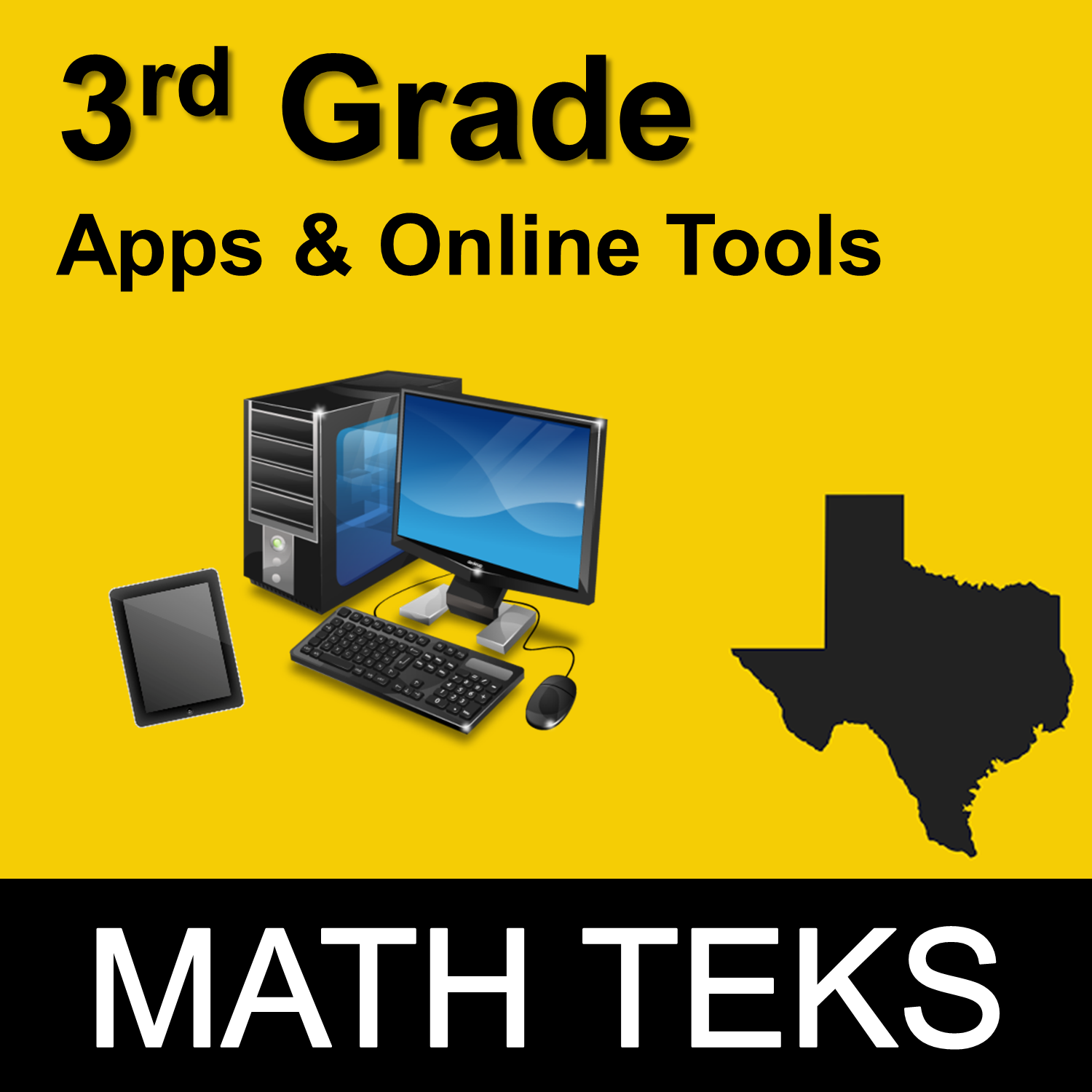 Watson Works : 3rd Grade Apps & Online Tools for Every MATH TEKS!
