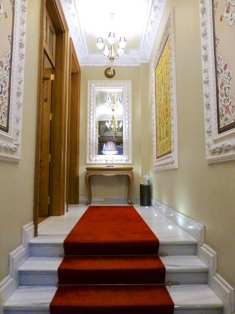 Entrada al Hotel Celine de Estambul