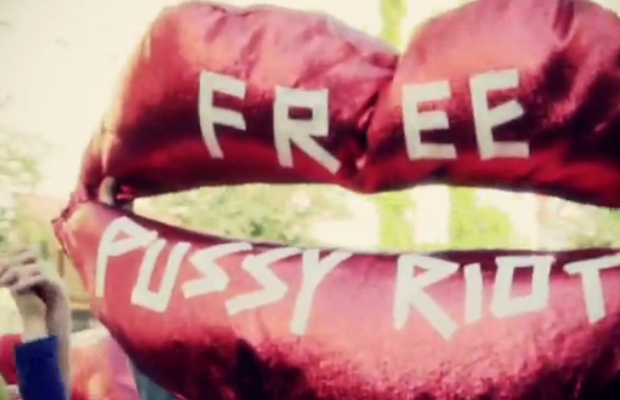 BRUSSELS IS BURNING Free Pussy Riot Fuck You Putin