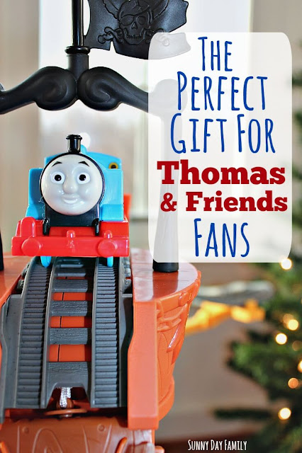 Little Thomas & Friends fans will LOVE this new Trackmaster set and DVD - watch Thomas rescue lost treasure with the help of his friends! A perfect holiday gift idea for the little train lover on your list.