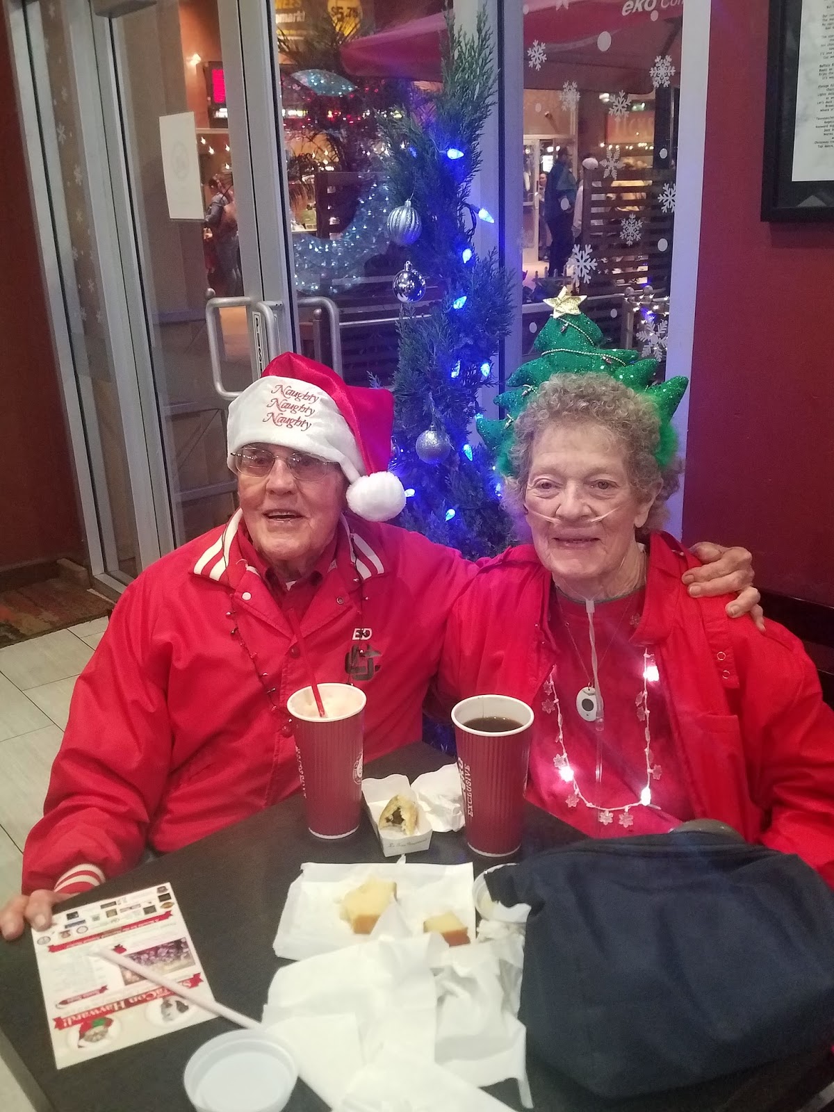 Adventures in Weseland Downtown Hayward Tree Lighting and Santa Con