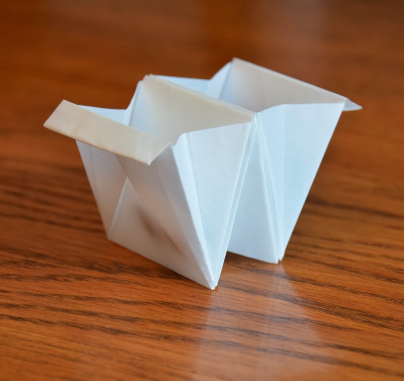 A Wren in My Teacup: Origami Accordion Box
