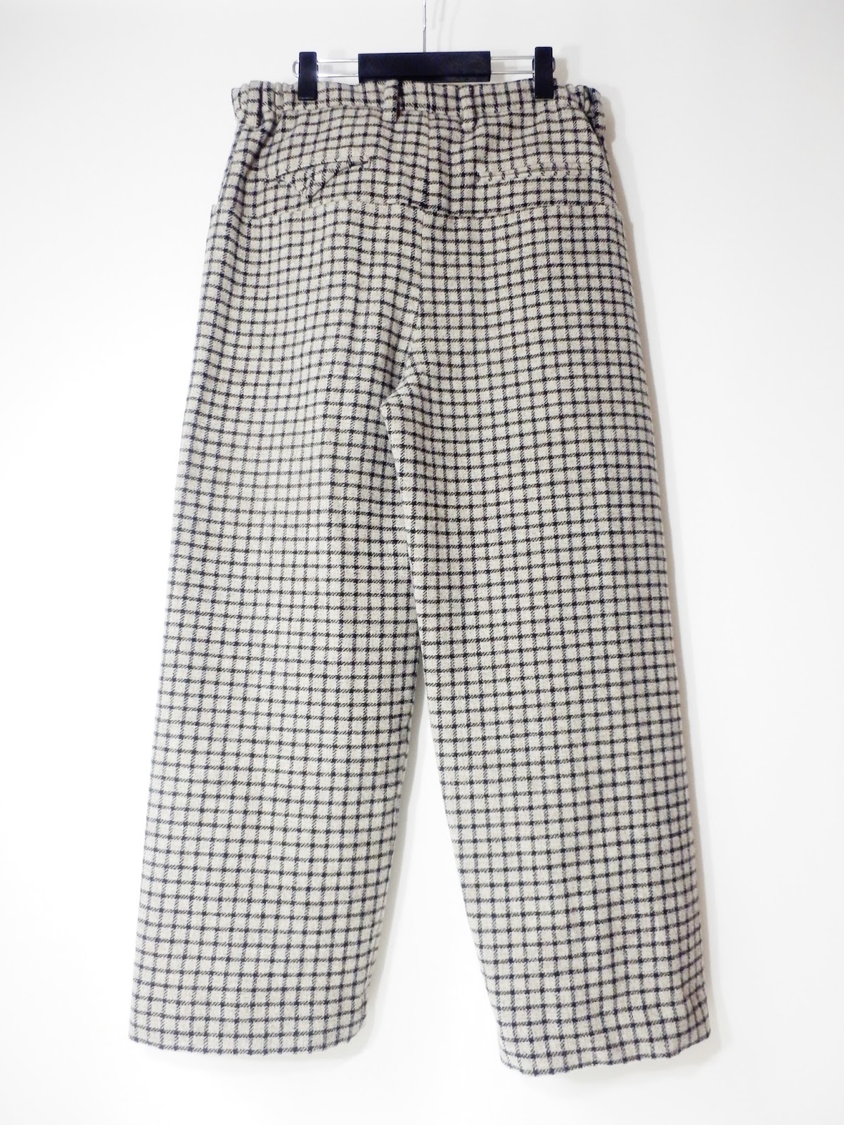 mustang alley: 【SUNSEA】Network Check Straight Pants